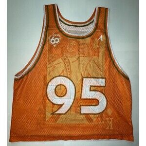 King Of Diamonds Lacrosse Jersey Apex Events Reversible Orange White